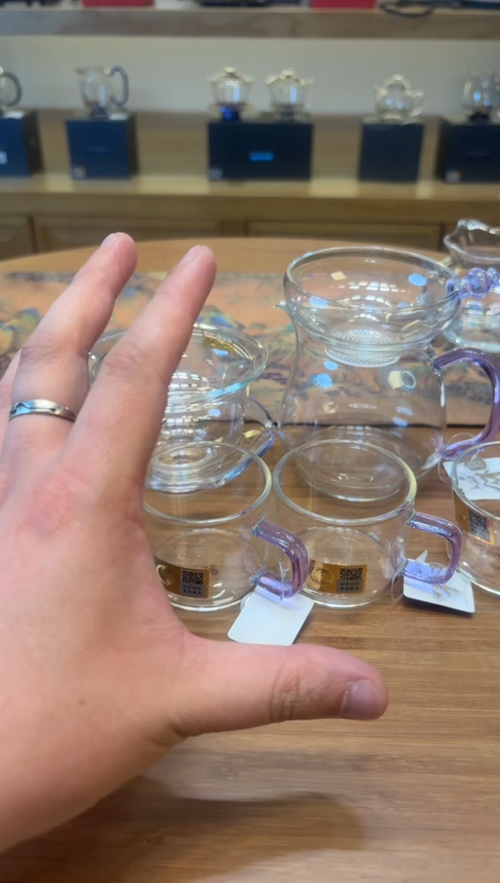 禾器禅语浅紫+泽然+清禾6个+奉珠透紫金