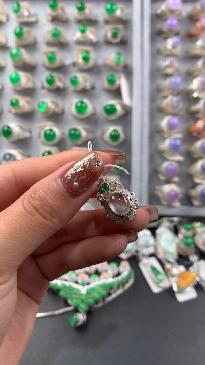 【闪购商品】定制翡翠未镶嵌天然缅甸A货翡翠  福利款2.15