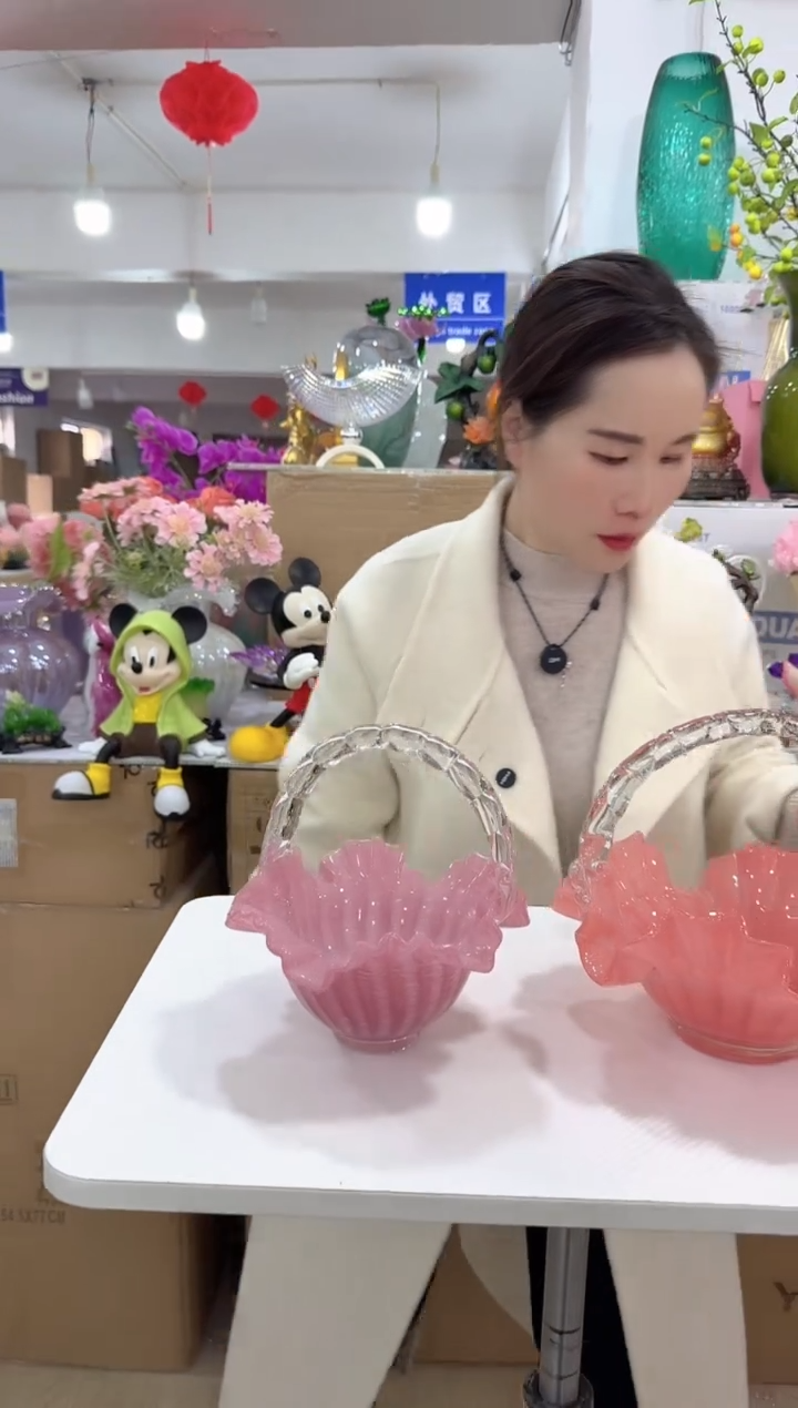 【闪购商品】无铅玻璃美全花器-i-早31