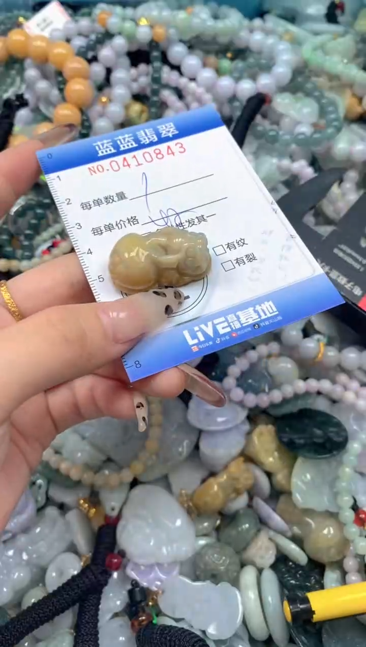 颈饰未镶嵌翡翠闪购0410843