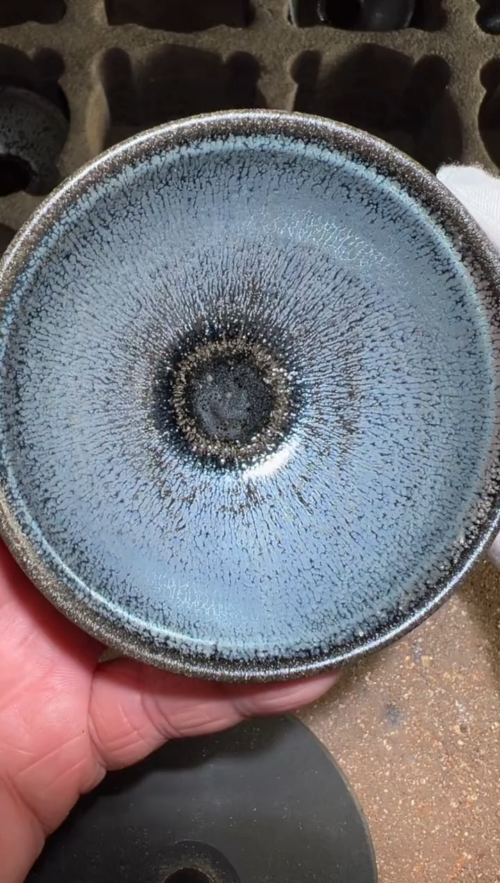 【闪购商品】茶盏见盏茶器灶成龙建盏8号瑕宝