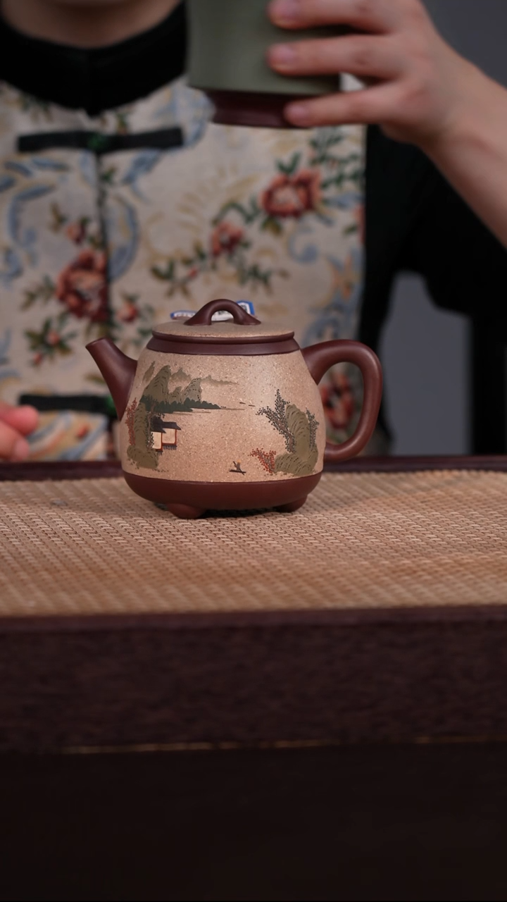 茶壶紫砂紫泥/段泥 330cc