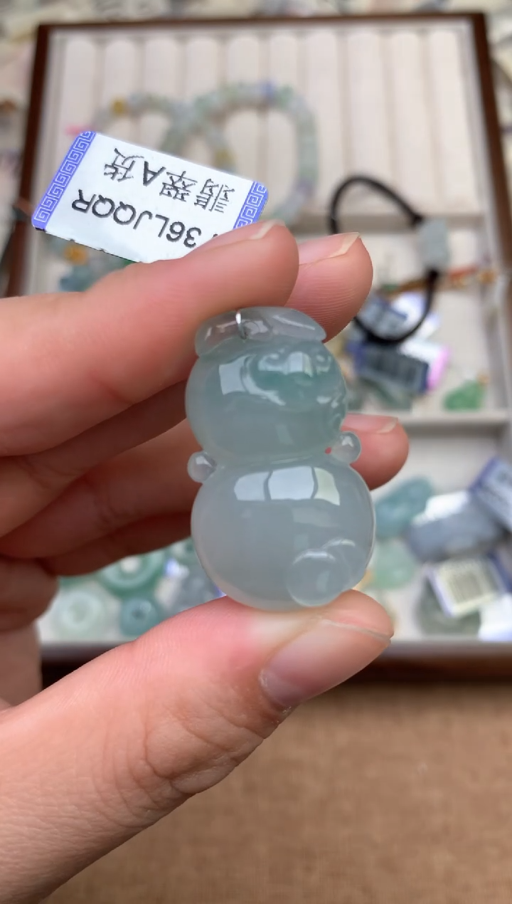 未镶嵌挂件翡翠一