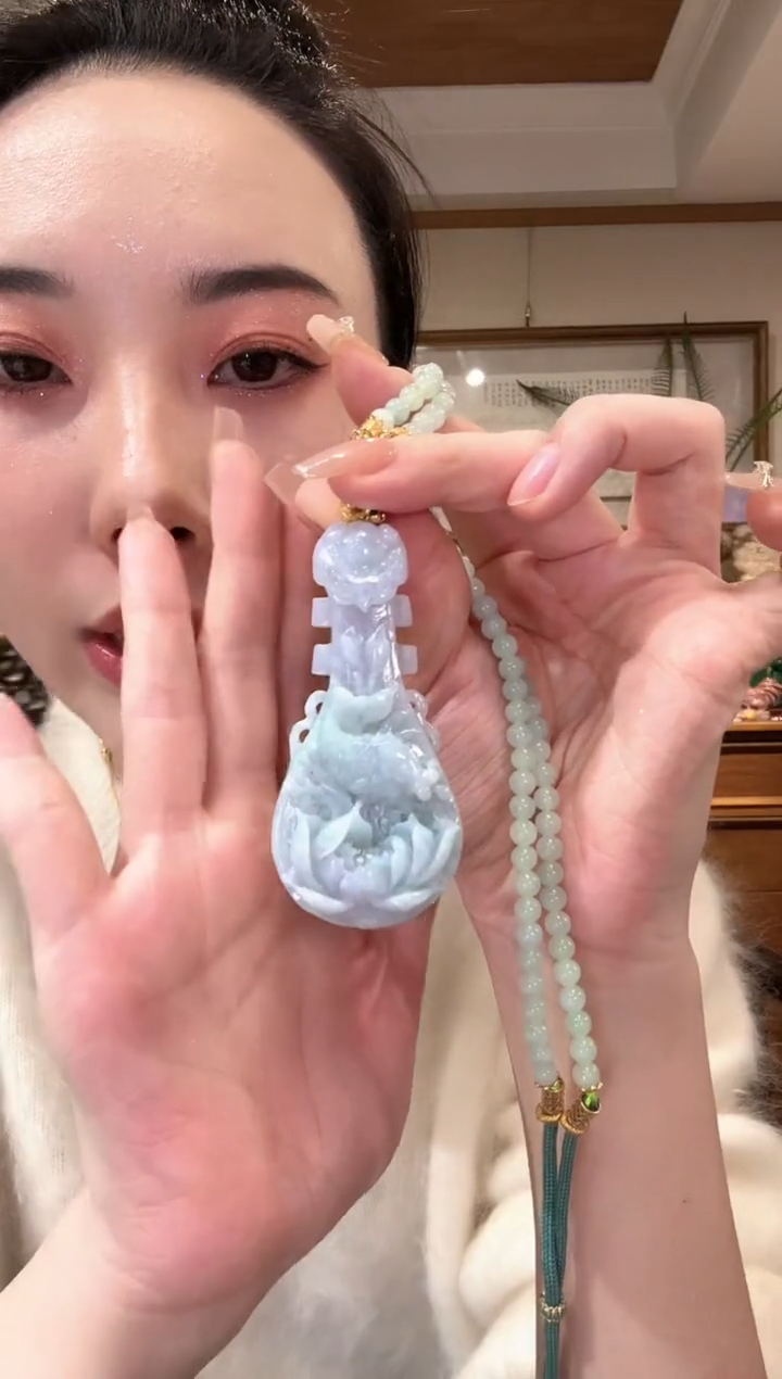 【闪购商品】翡翠颈饰未镶嵌国风