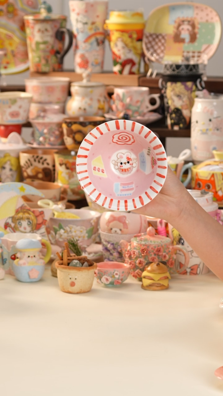 其他景德镇釉下彩手绘设计师款陶瓷