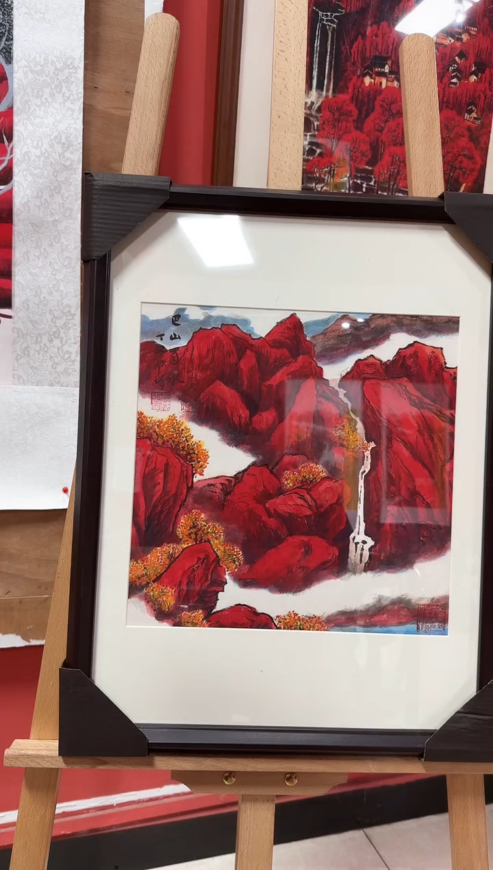 国画王顺增/精品国画/1平尺/山水