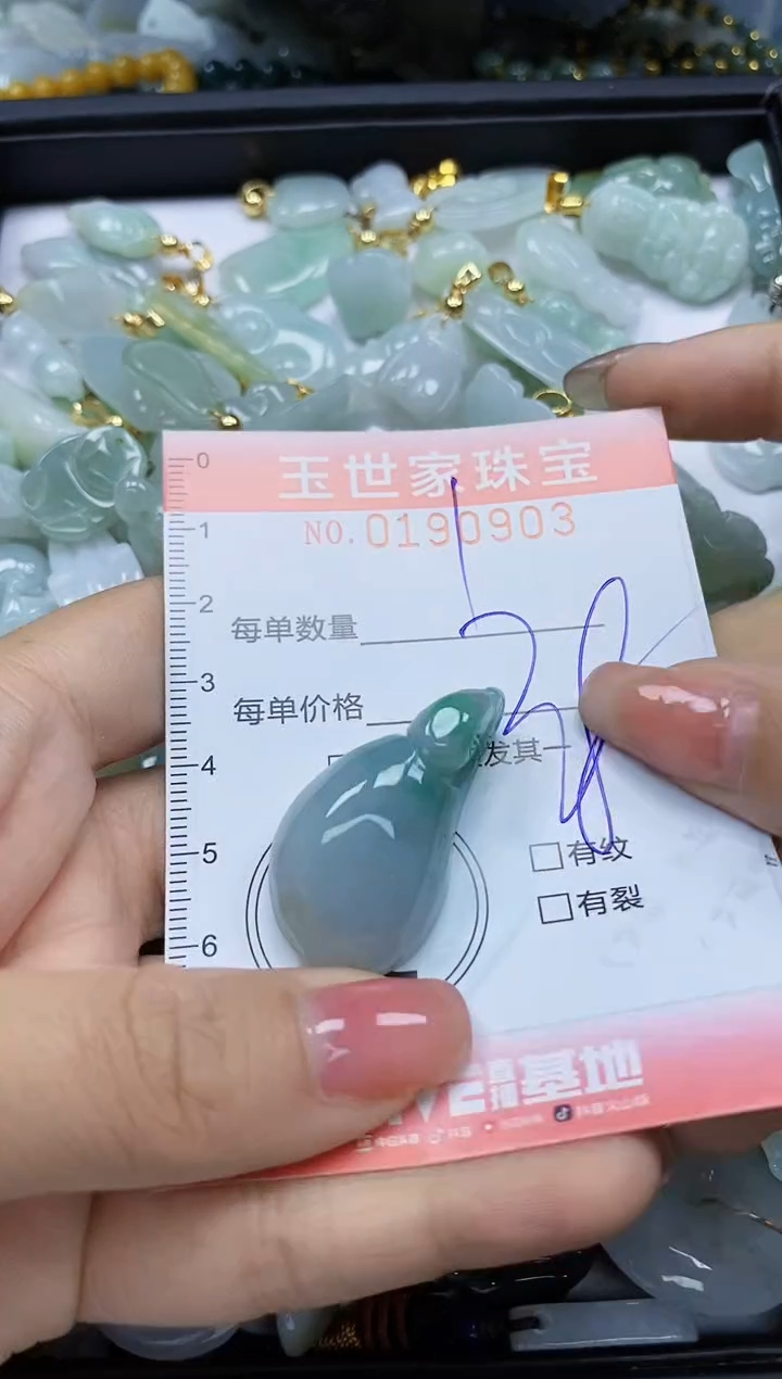 【闪购商品】翡翠颈饰未镶嵌闪购0190903