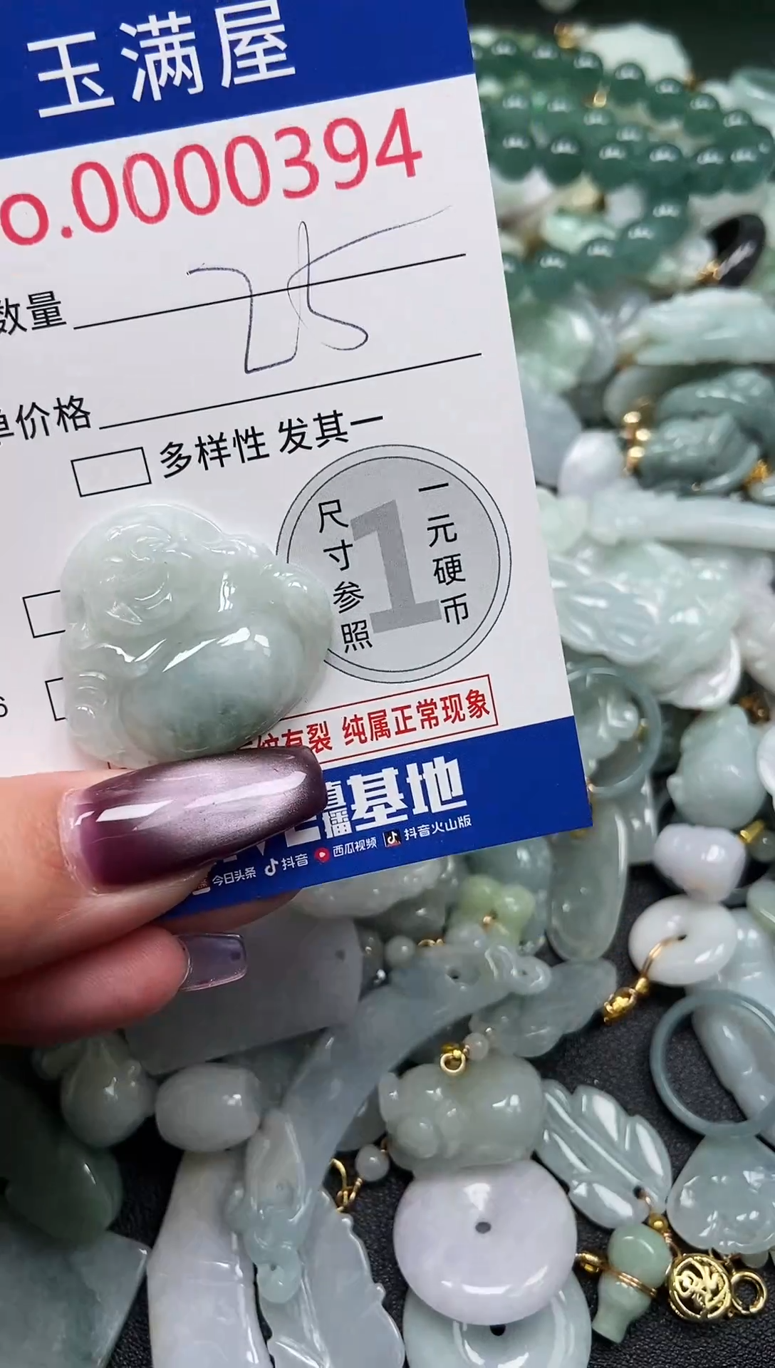 颈饰未镶嵌翡翠394