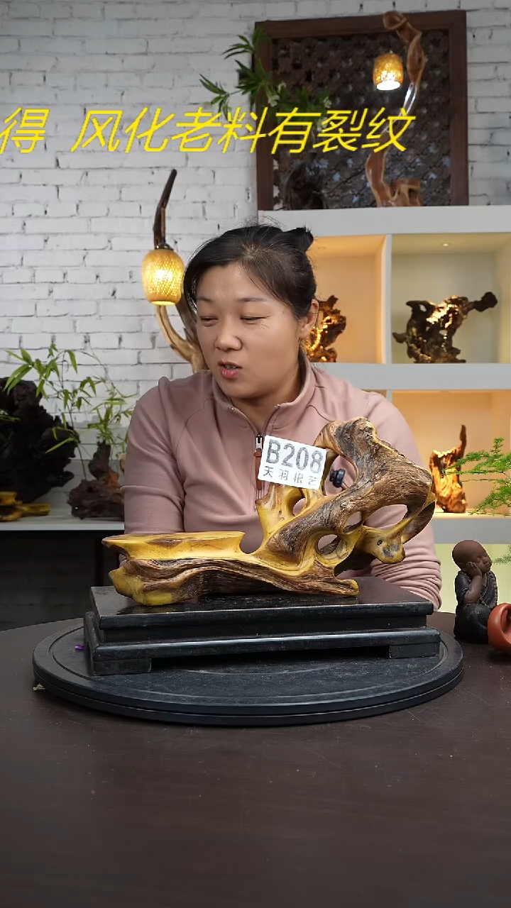 【闪购商品】木木艺云南根艺风化摆件