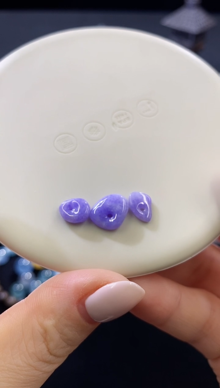 未镶嵌挂件翡翠福利一组随型