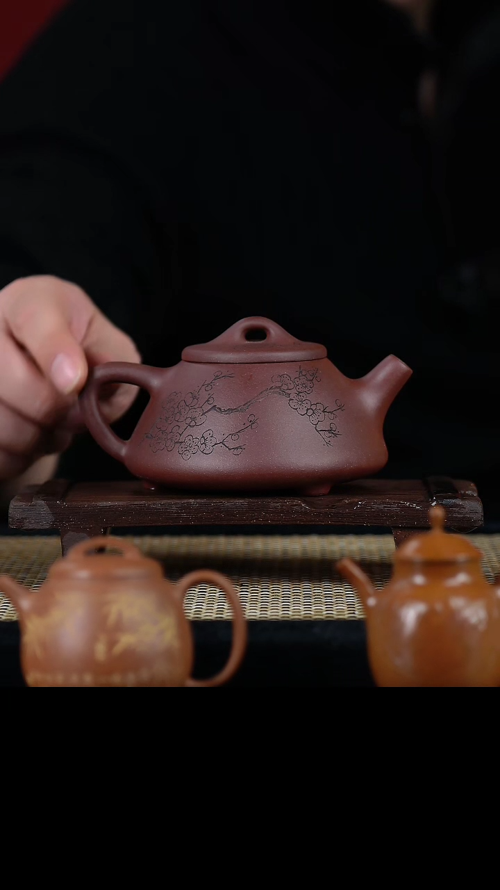 【闪购商品】手工原矿底槽清子冶石瓢（梅花）