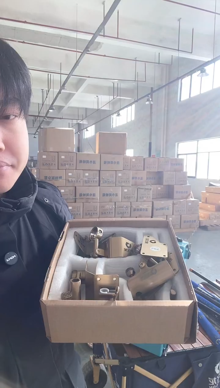 【适用直角和小圆角钓箱】钓箱配件直角竞技炮台套装  一套