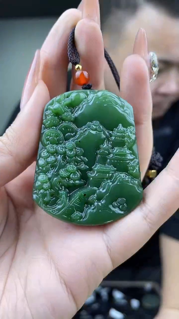 颈饰未镶嵌和田玉拍一发一，多样性发货！