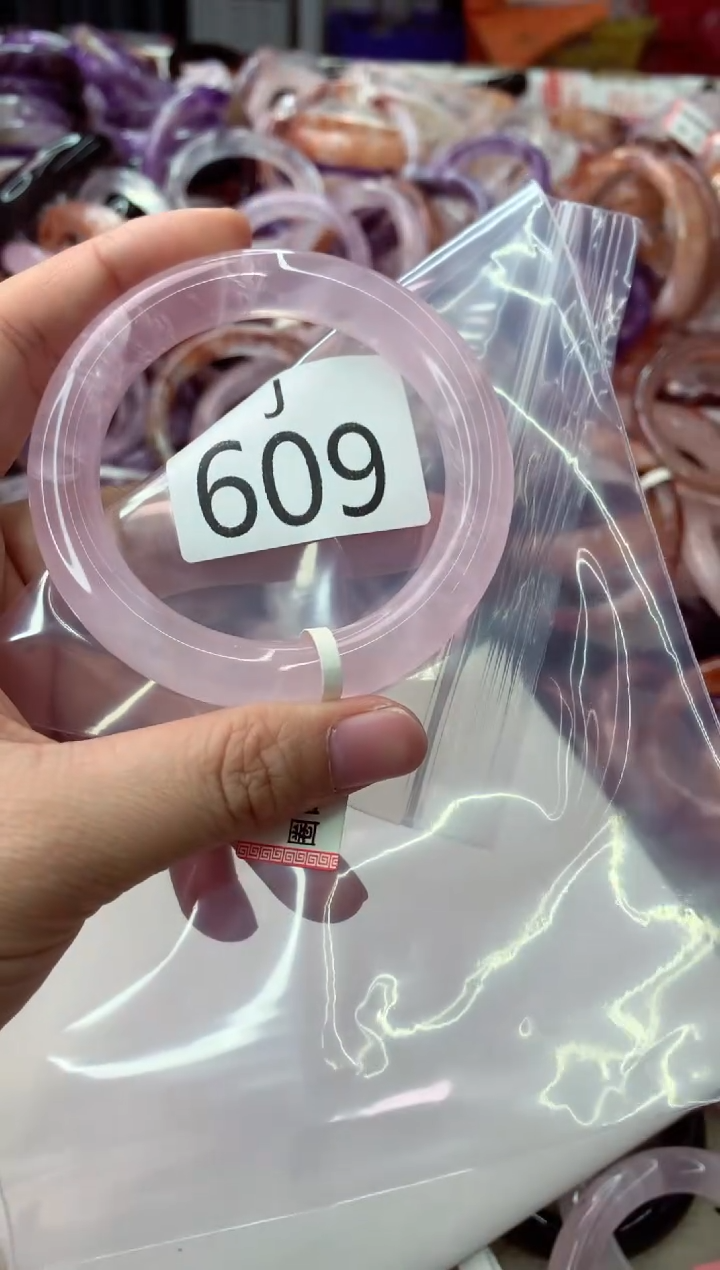 未镶嵌手镯水晶J609-52