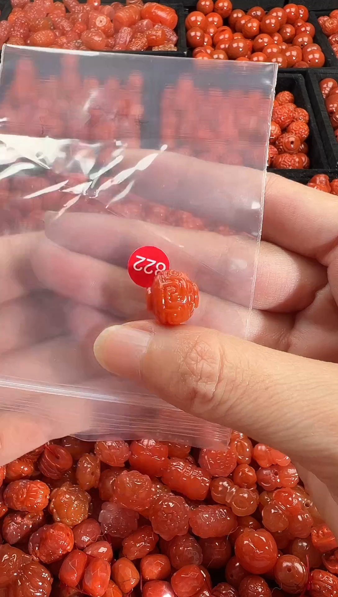 颈饰未镶嵌南红玛瑙1