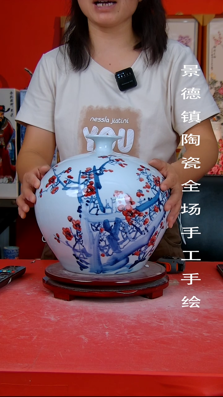 摆件景德镇陶瓷 全场手工手绘