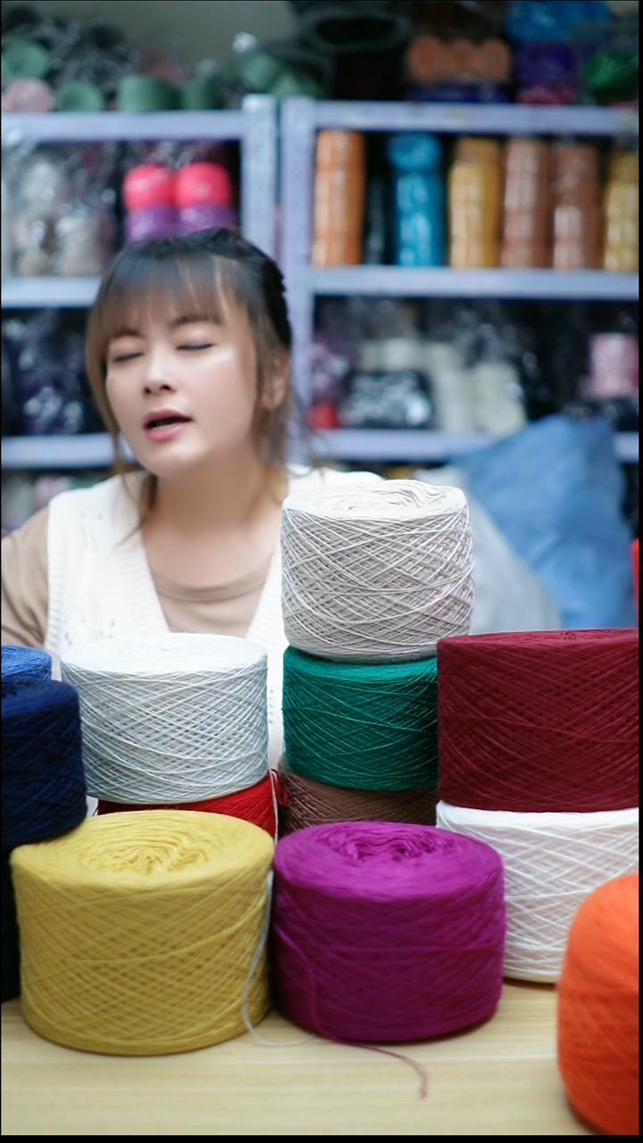 羊毛欢姐手编线A455