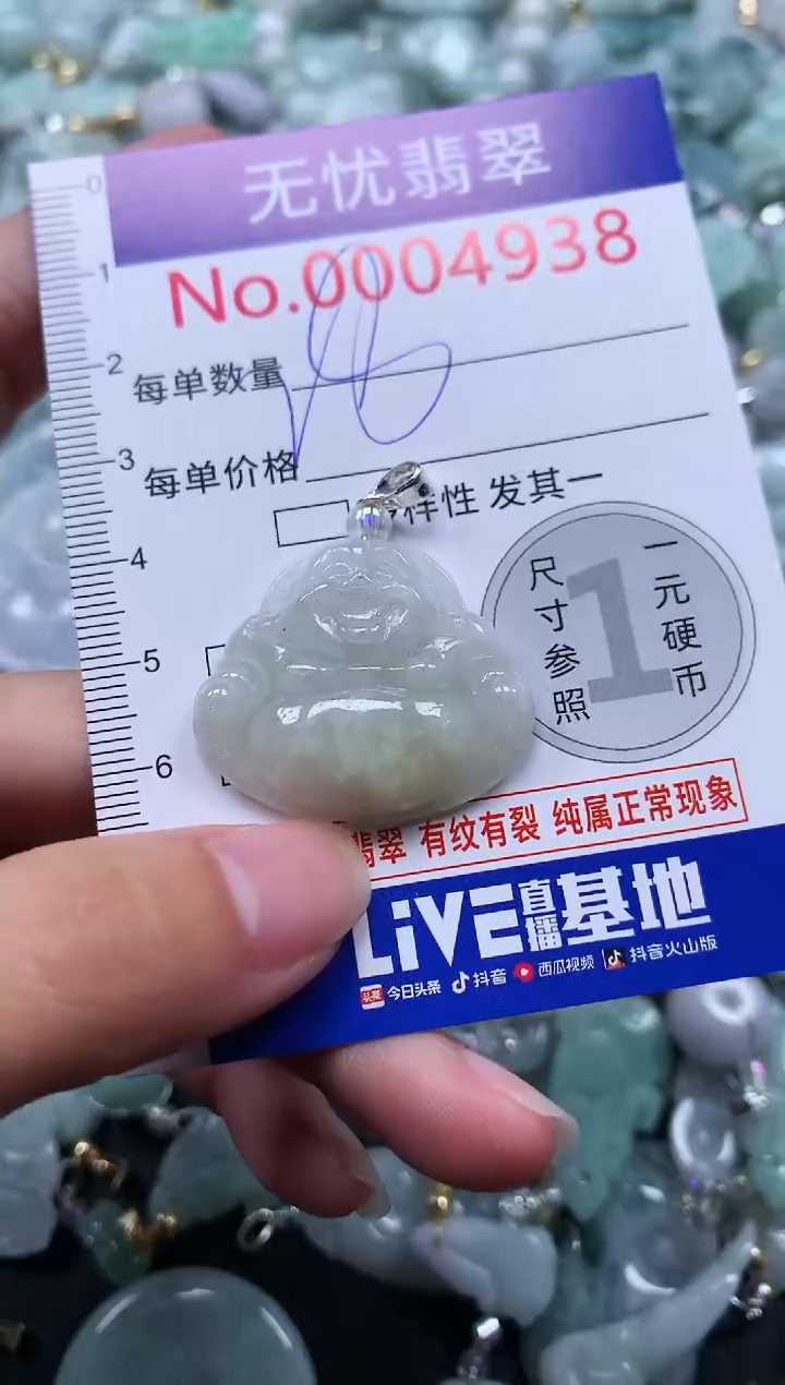 颈饰未镶嵌翡翠4938