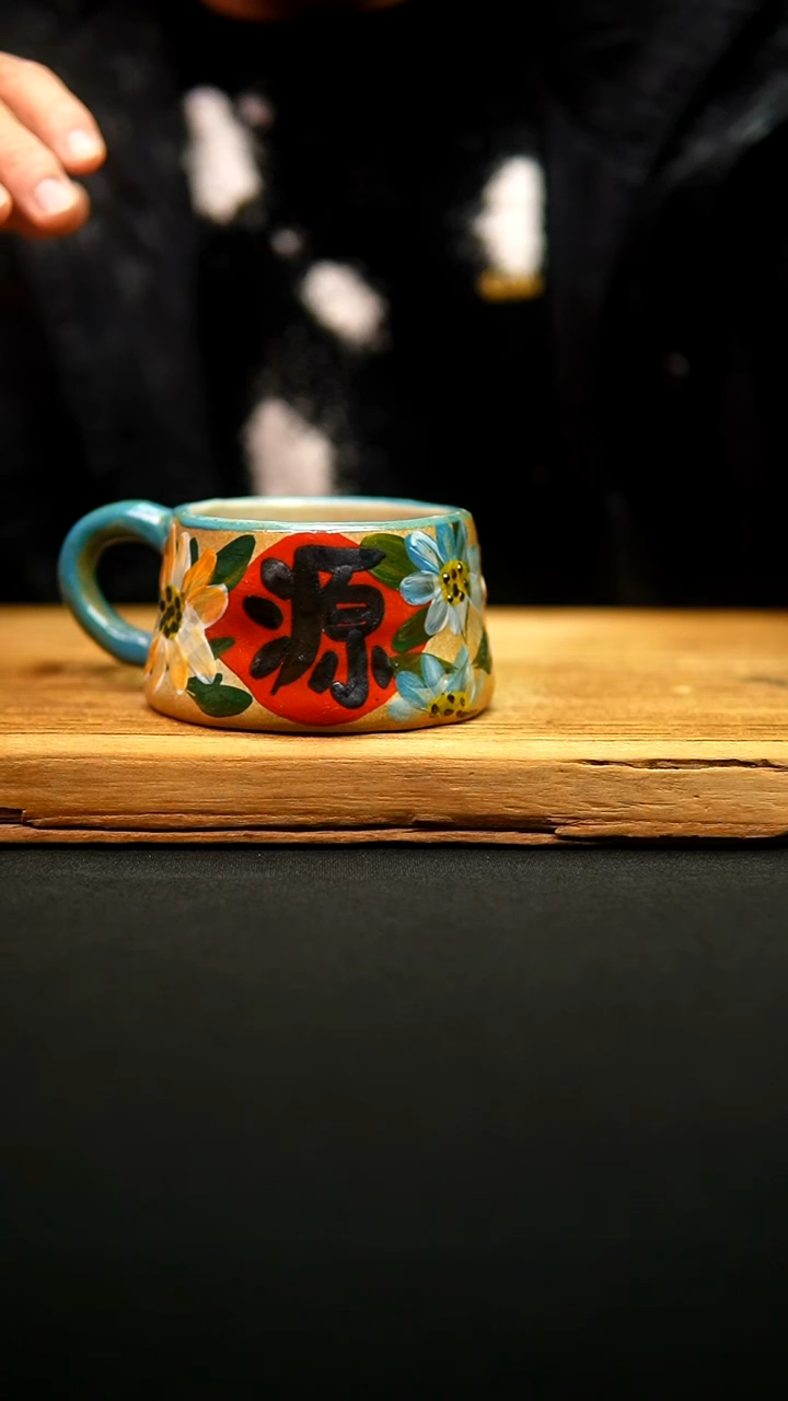 @@陶园瓷舍@@纯手工手绘@高温釉下彩