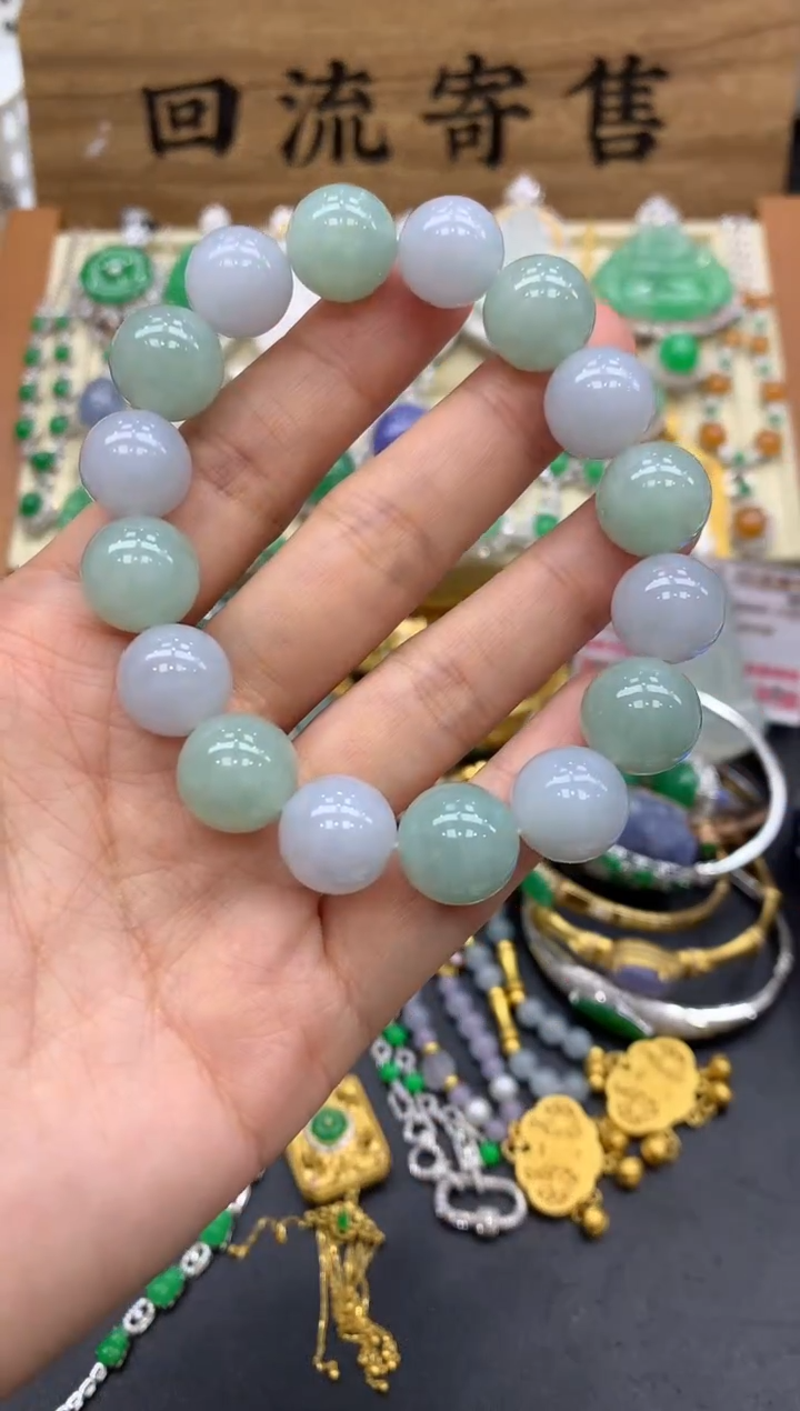 【闪购商品】翡翠手串未镶嵌278-中国好珍宝