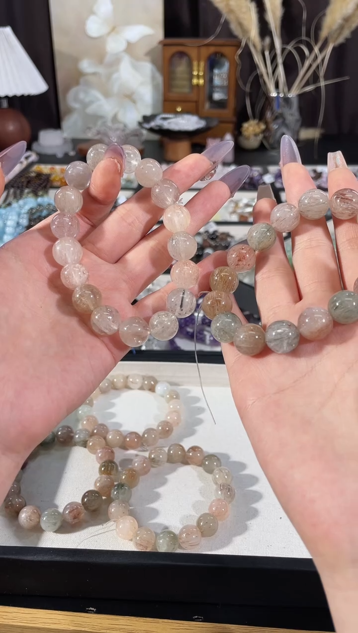 合金手串水晶A-2176