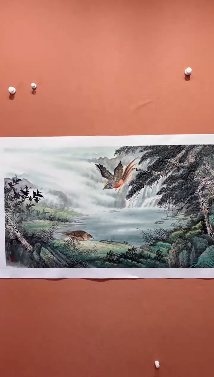 国画师立照老师国画作品