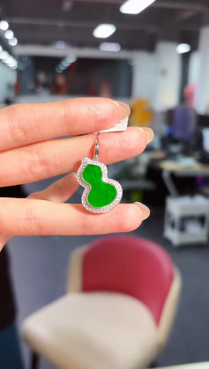 【闪购商品】翡翠颈饰未镶嵌 缅料A货/支持复检/一件