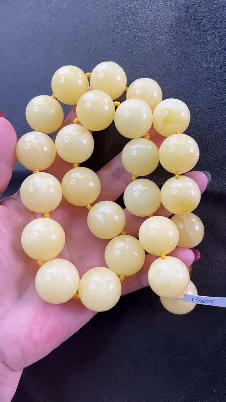 【闪购商品】琥珀颈饰未镶嵌项链