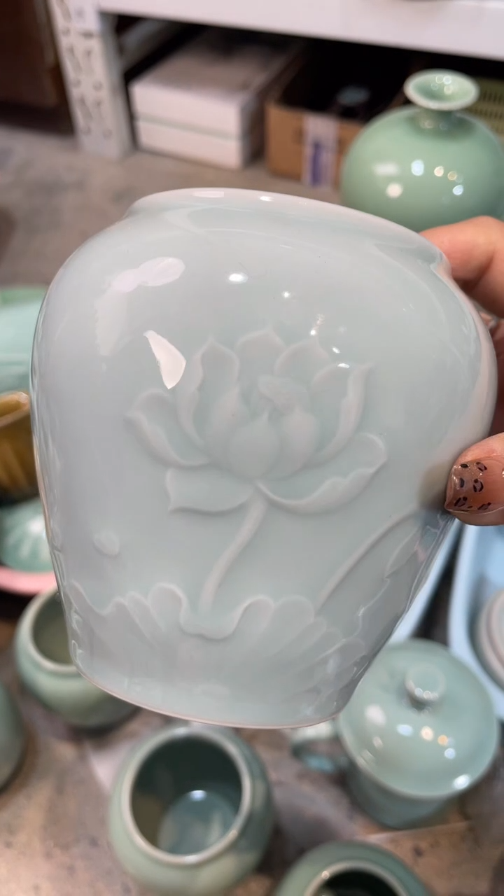 【闪购商品】特价福利 微瑕 慧仙青瓷