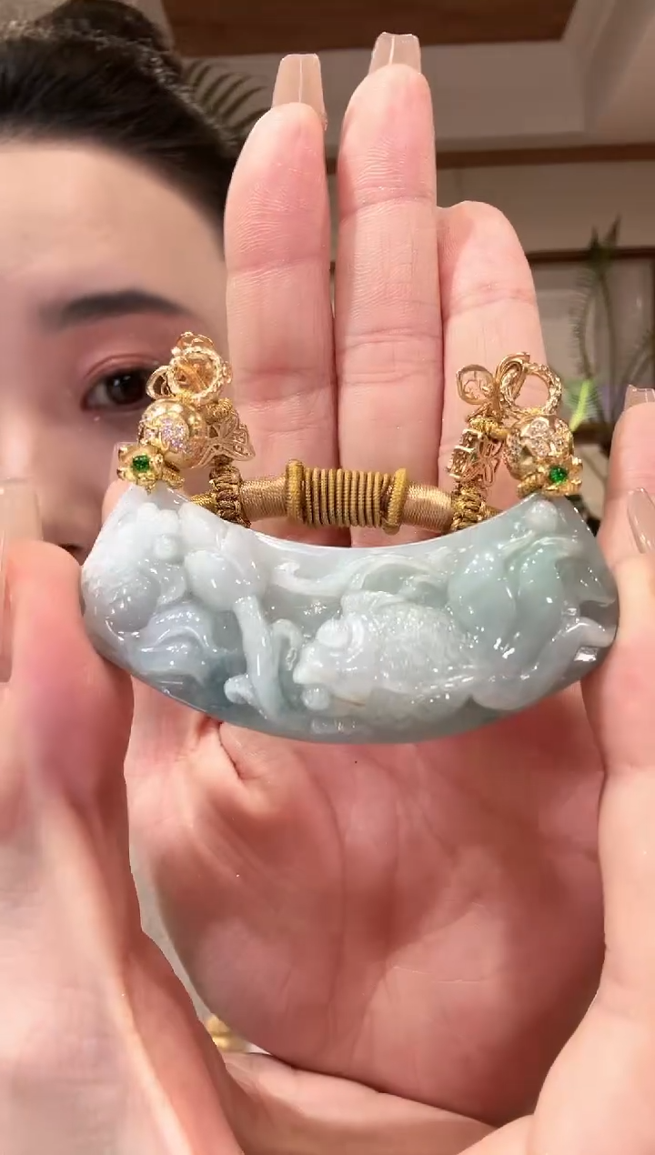 【闪购商品】翡翠颈饰未镶嵌国风