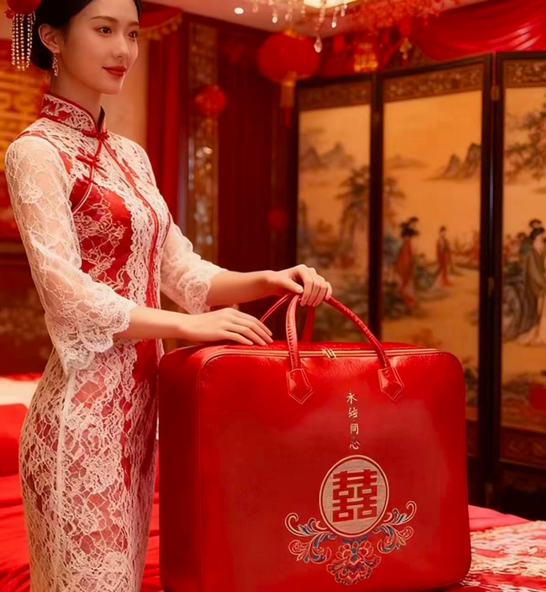 新款四季通用亲肤柔软柿柿如意双人大尺寸200*230cm（不带包）