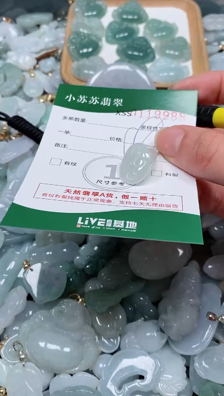 【闪购商品】翡翠颈饰未镶嵌闪购商品0119988