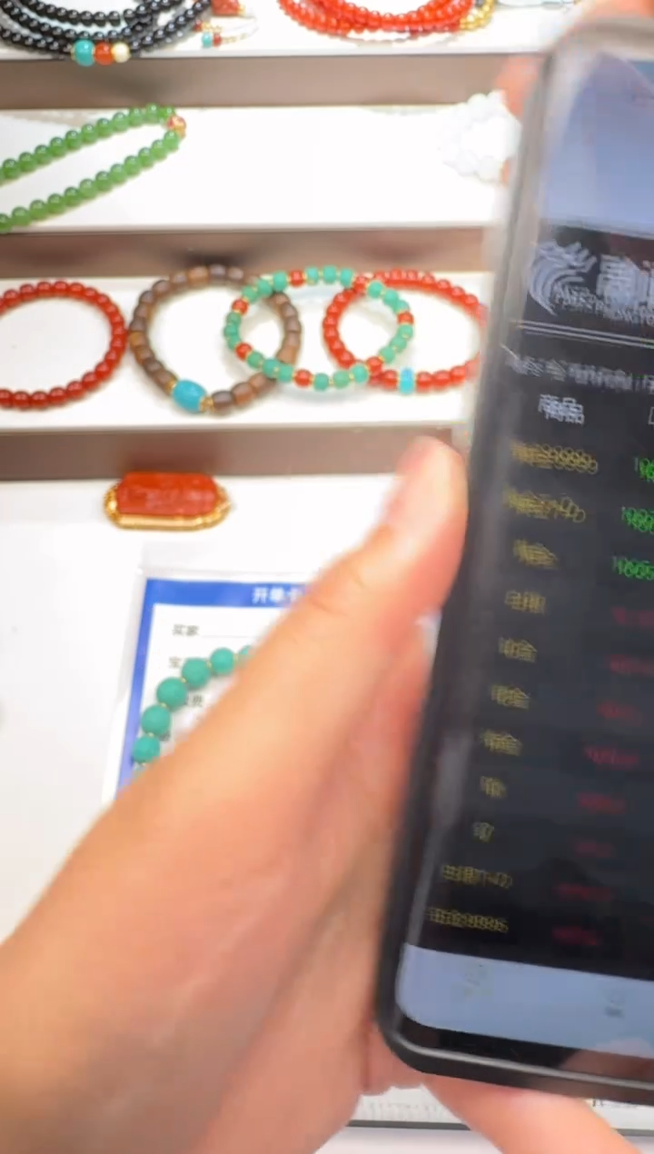 18K金镶嵌绿松石配饰配饰坂*～配饰配饰