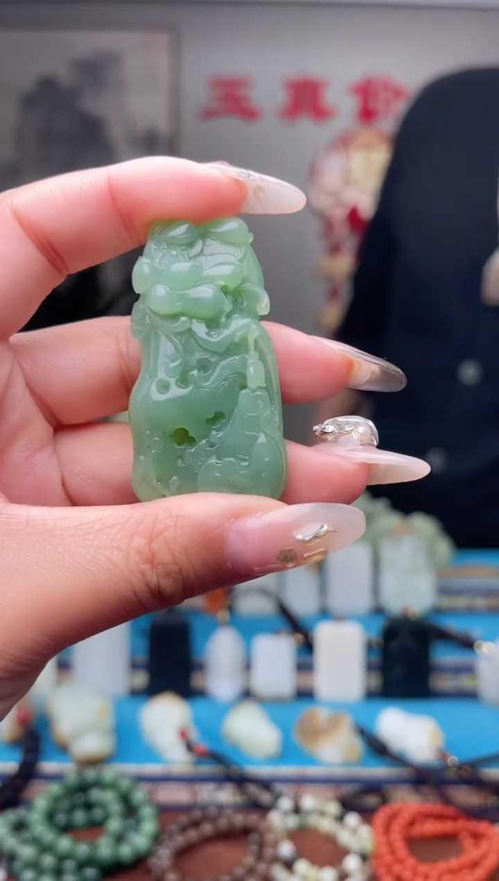 【闪购商品】和田玉挂件未镶嵌1