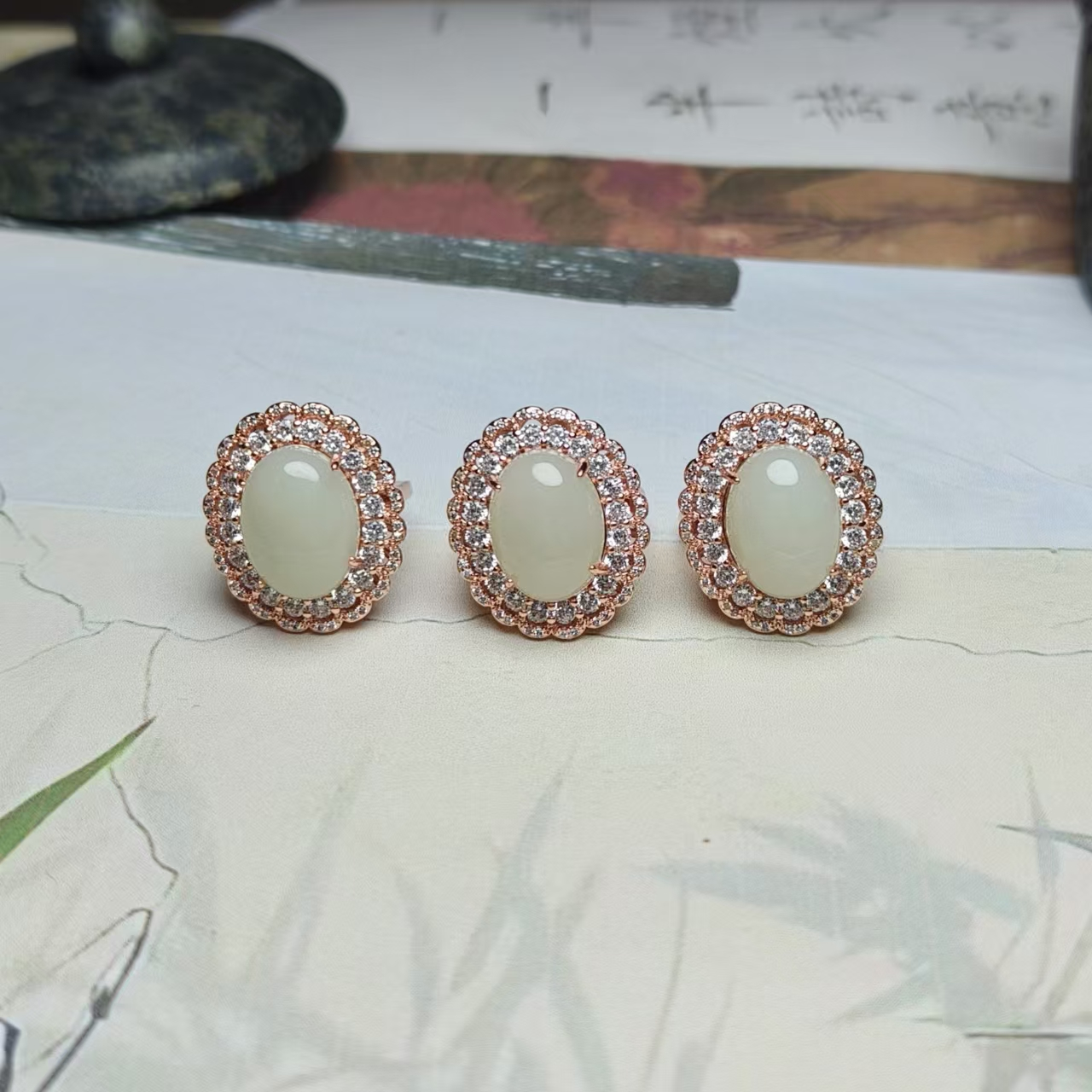 和田玉戒指多样性发货拍一发一（YG）