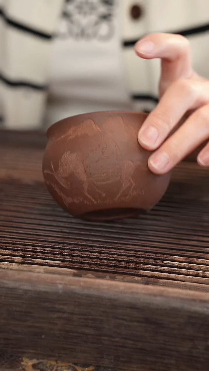 茶壶紫砂原矿手工制作杯子