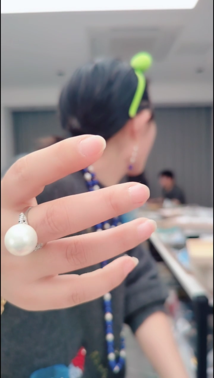 颈饰未镶嵌淡水珍珠2557戒指