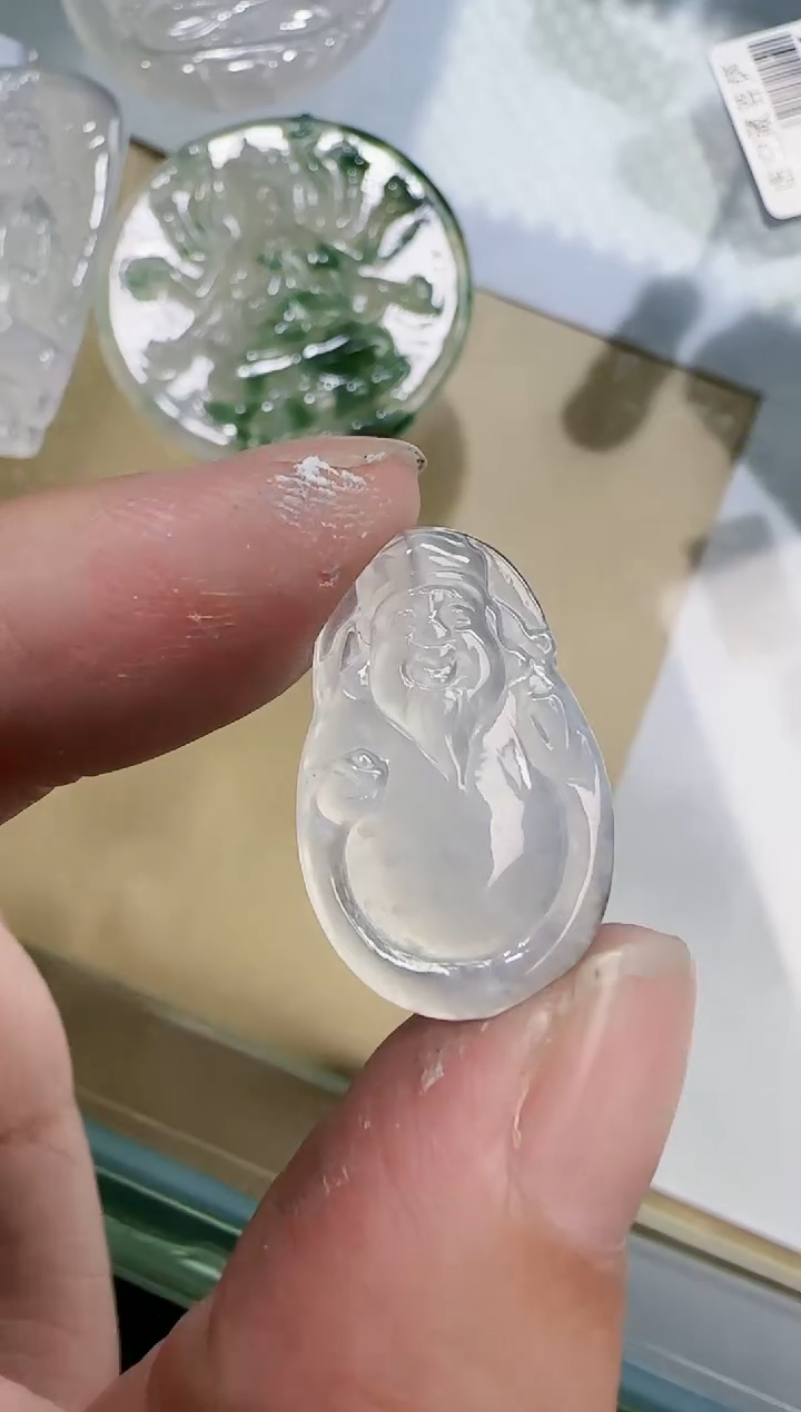 翡翠未镶嵌颈饰缅甸翡翠a货
