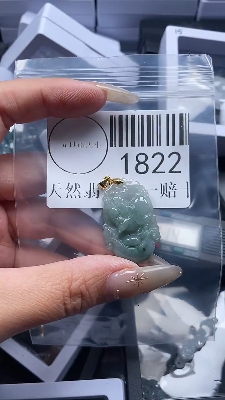 颈饰未镶嵌翡翠1822