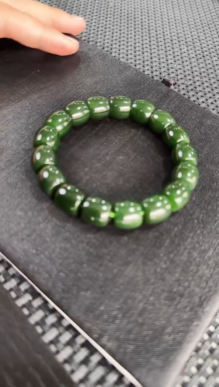 【闪购商品】和田玉手串未镶嵌手串卡12左右