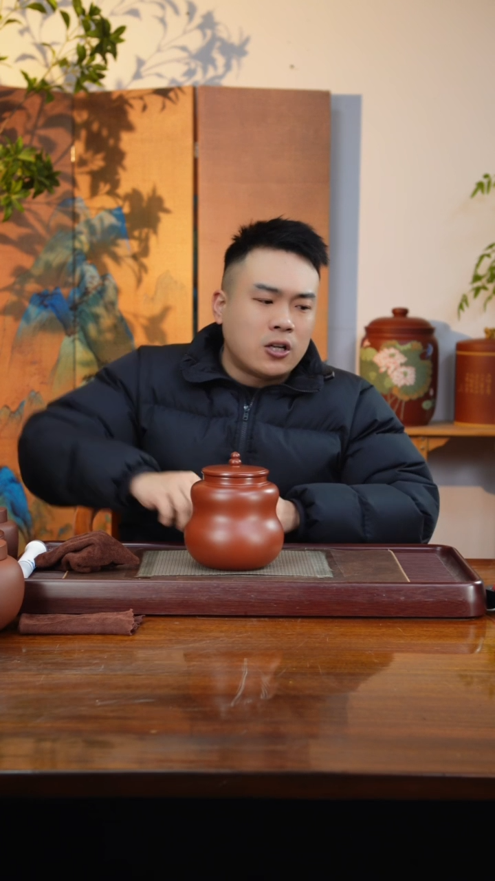 宜兴原矿紫砂茶叶罐