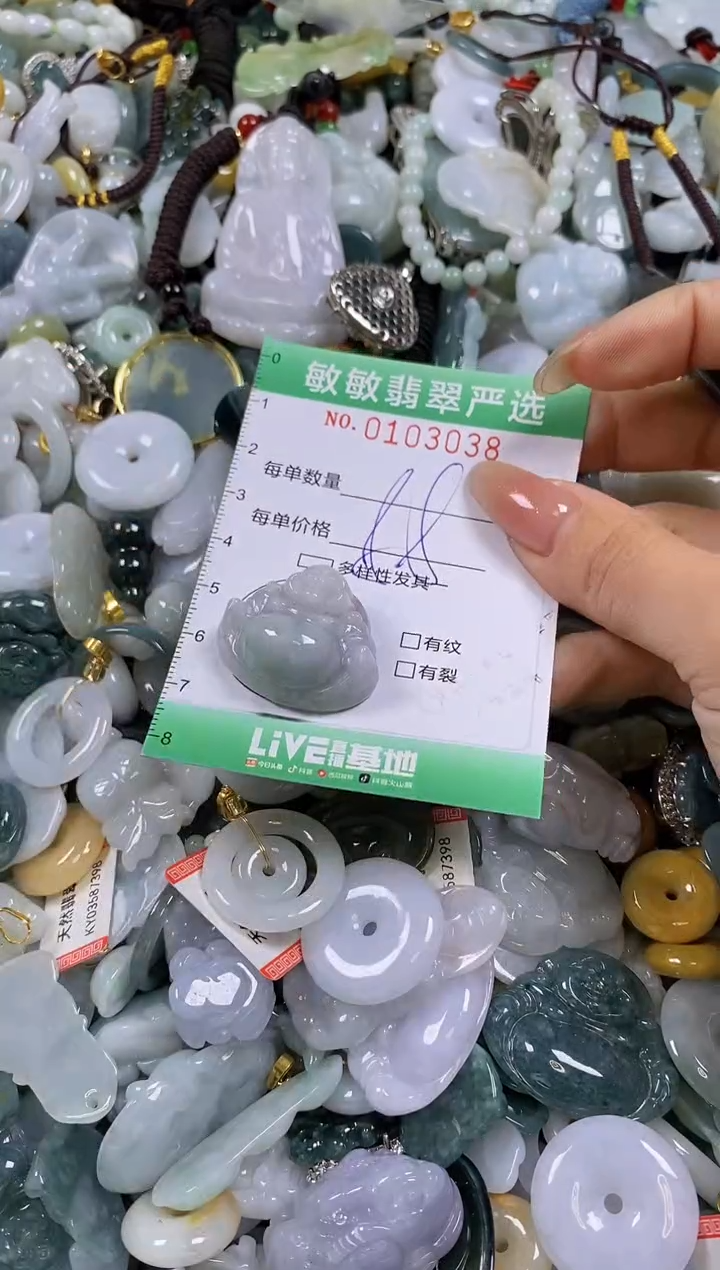 【闪购商品】翡翠颈饰未镶嵌闪购0103038