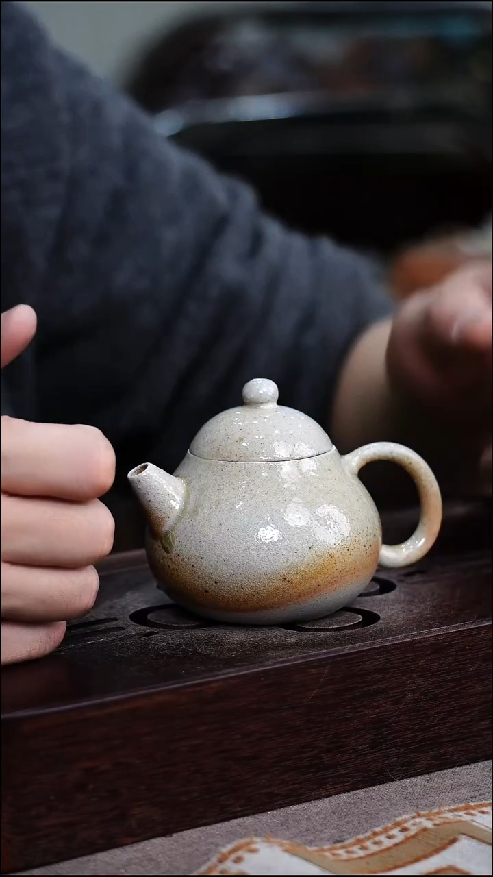 茶壶紫砂宜兴柴烧紫砂壶