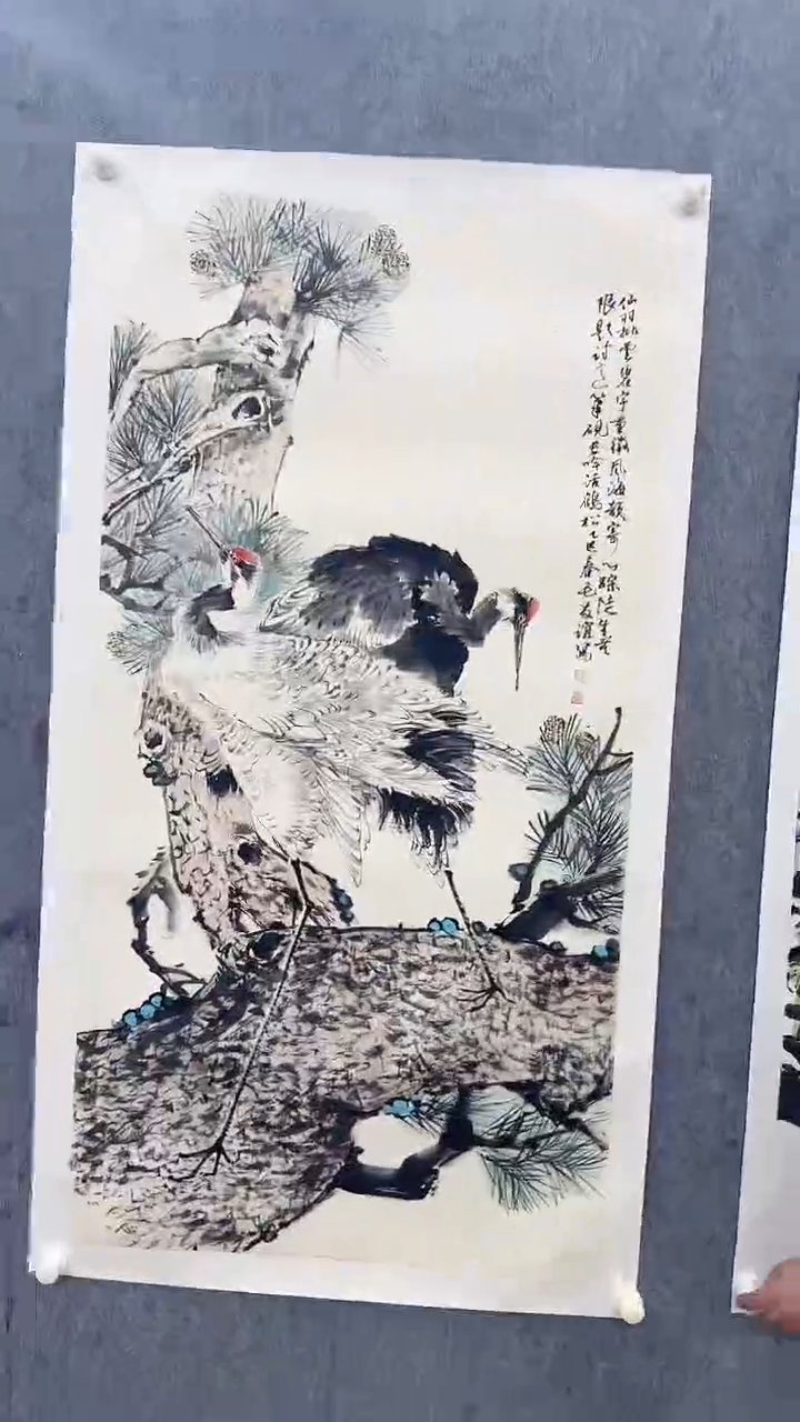 国画宁老师花鸟国画作品