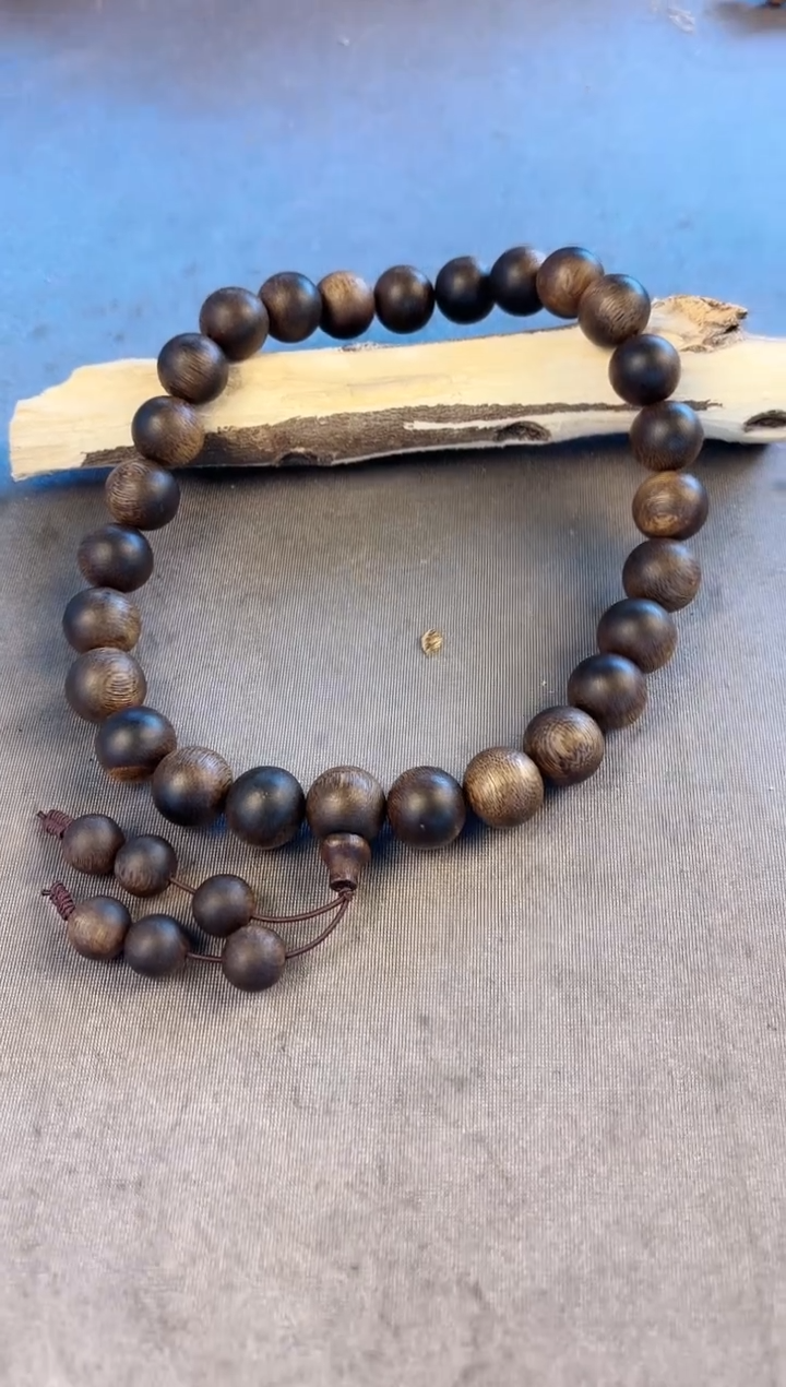 沉香沉香碎屑白奇16手持圆珠沉多样性发一