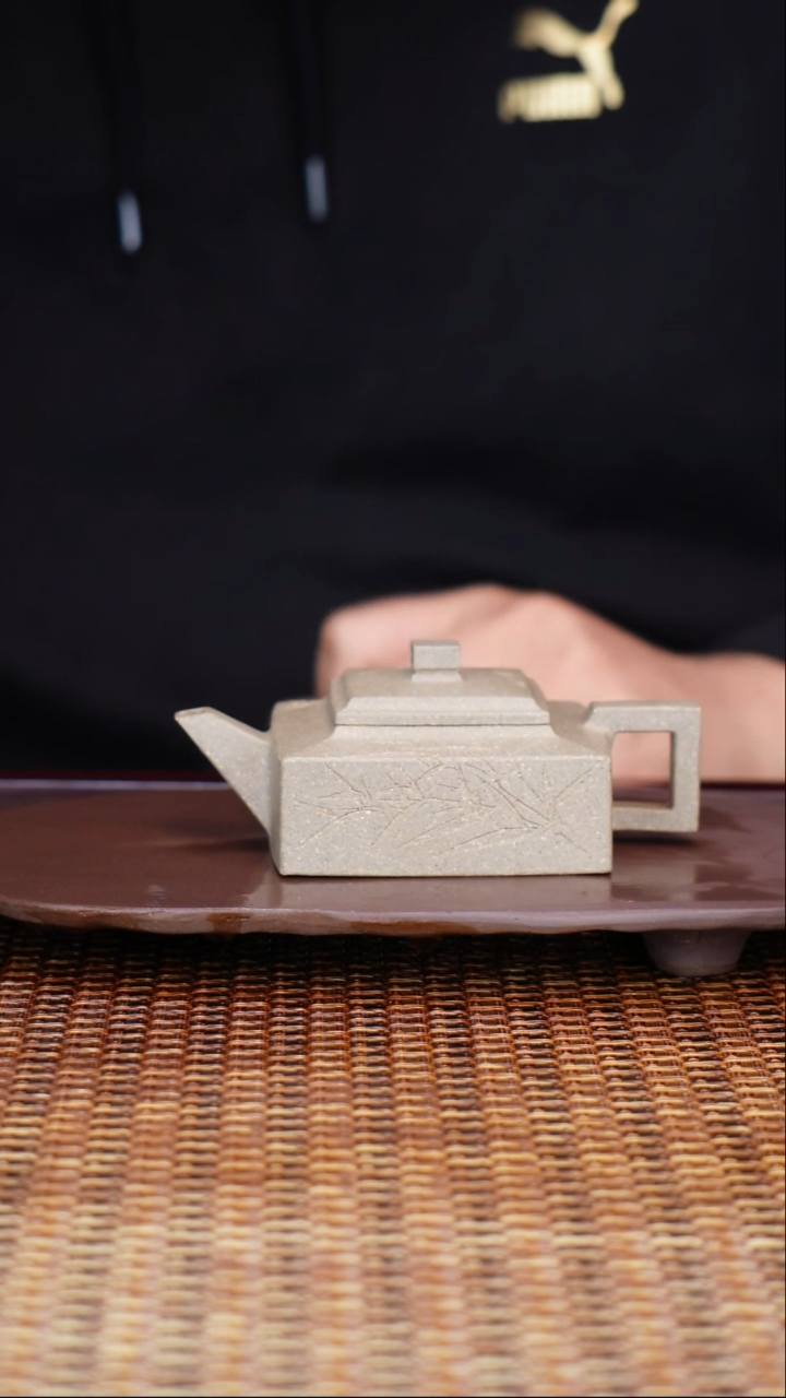 茶壶紫砂汀禾紫砂全手工《方山》