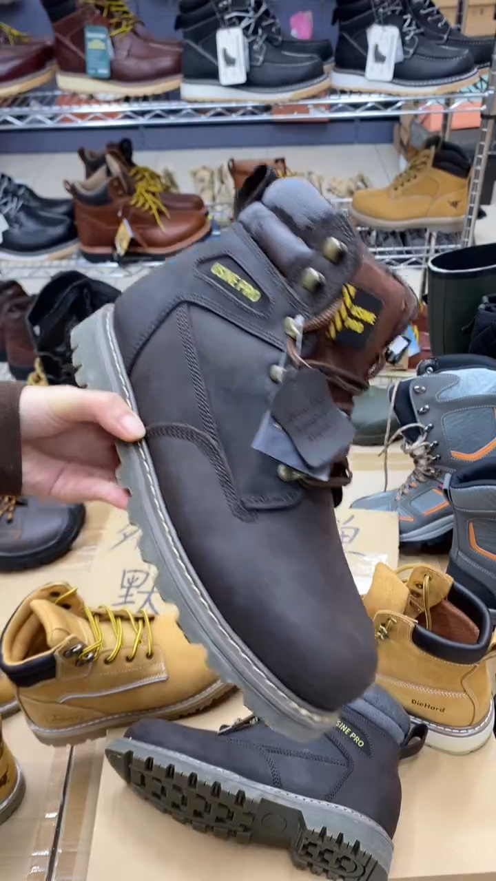 牛皮43码，922，皮鞋码，工装靴 默认瑕疵 领口氧化，带钢头