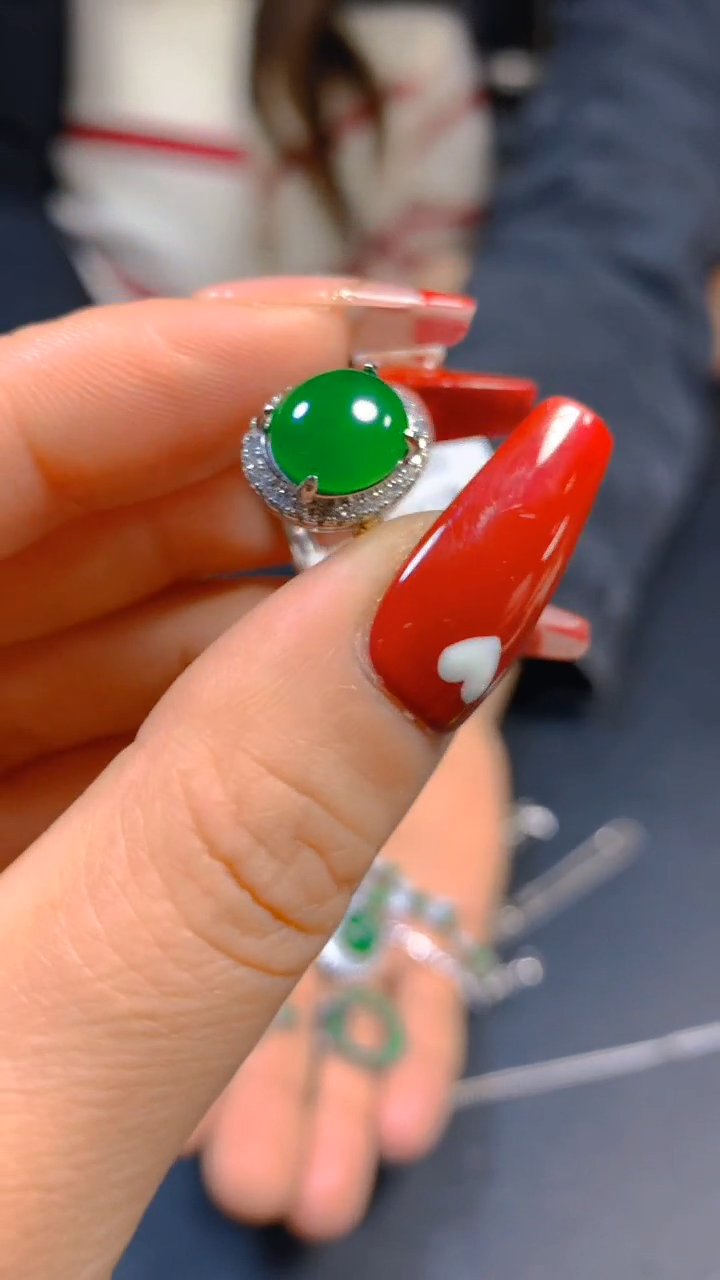 【闪购商品】翡翠戒指未镶嵌0145869019多样性发一