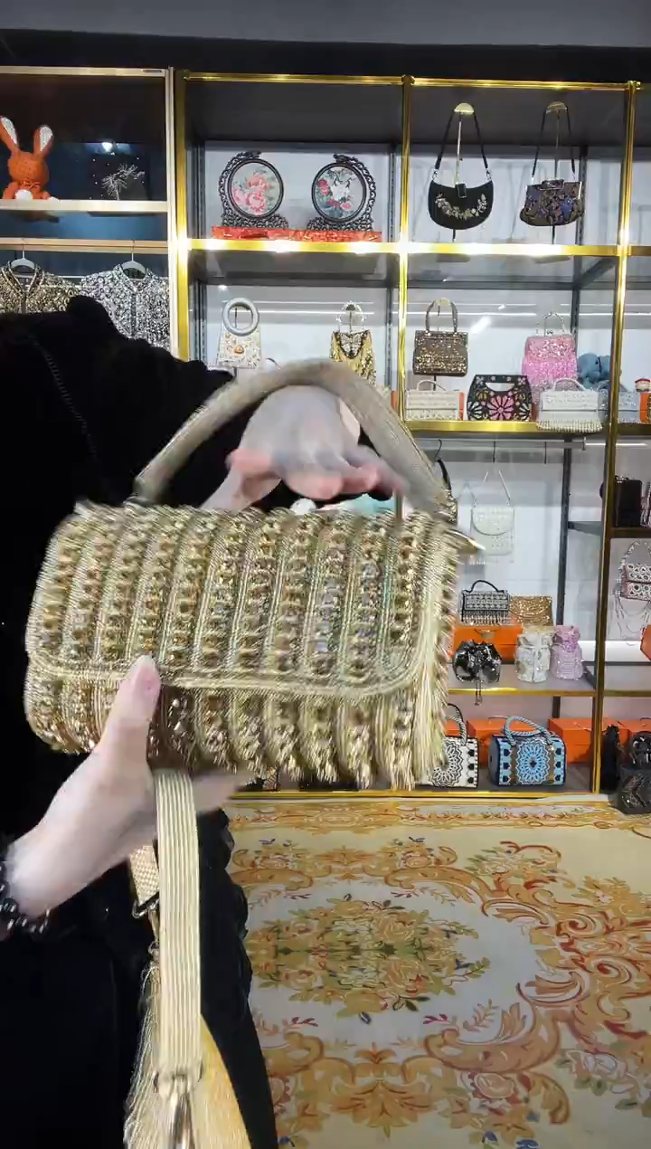 织物珠韵恒泽手工包