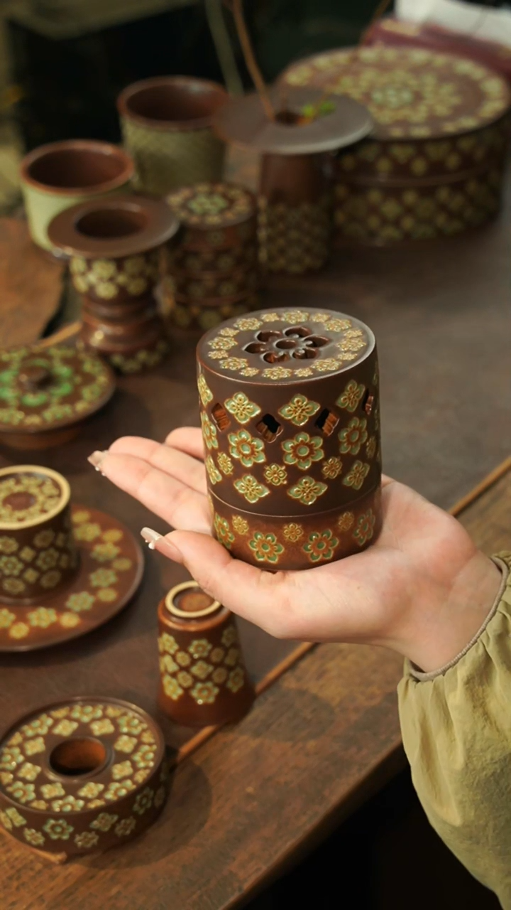 【闪购商品】瓷片李斌 宝相系列 新款香炉